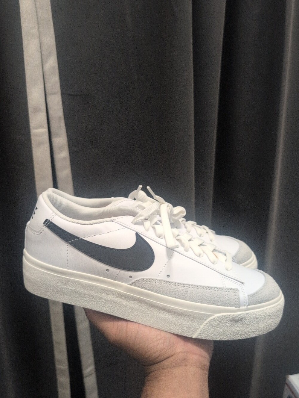 Nike Blazer Low Platform White Black (Women's) - DJ0292-101 Size 9